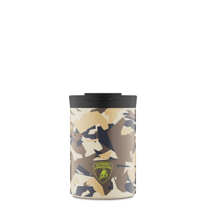 24BOTTLES X AUTOMOBILI LAMBORGHINI - STERRATO COLLECTION TRAVEL TUMBLER 350ml - SAND