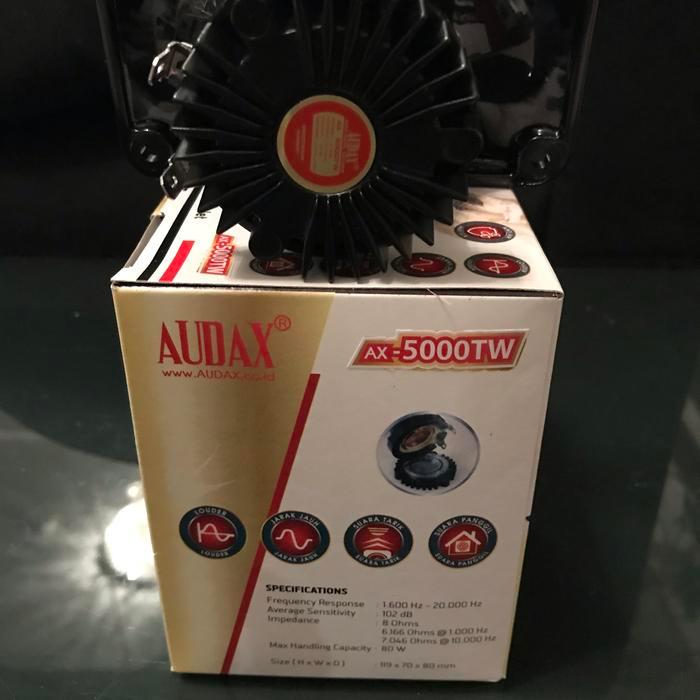 Tweeter Audax Ax 5000 TW Titanium Anti Air Ax 5000 TW Speaker Walet