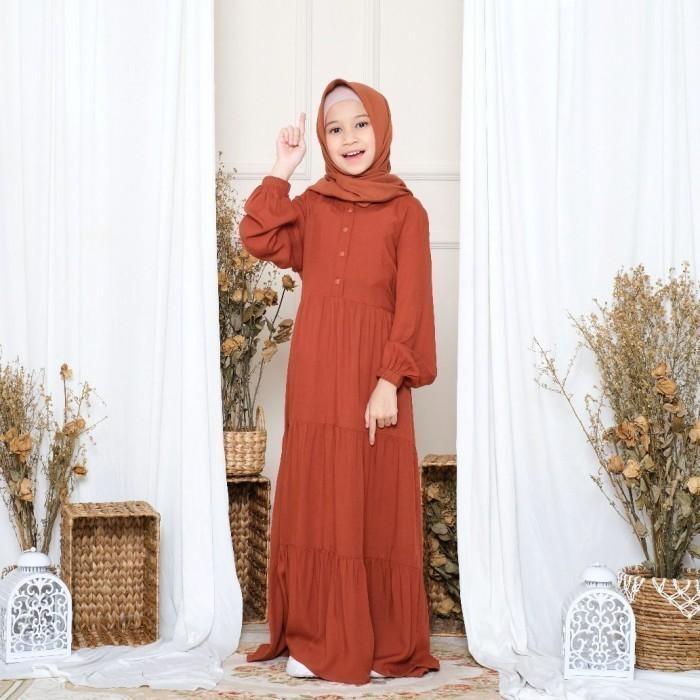 GAMIS POLOS ANAK PEREMPUAN KATUN RAYON SUPER