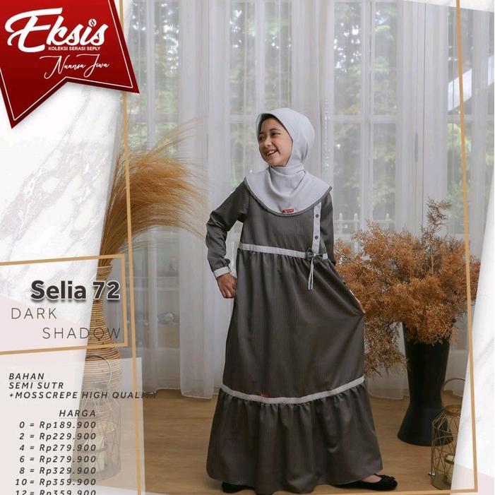 SEPLY PROMO GAMIS MUSLIM ANAK PEREMPUAN UKURAN 4