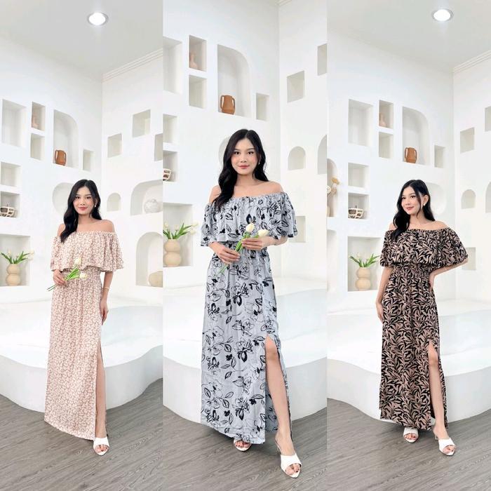 Dress ARRABELLE - Dress Panjang - Dress Pantai