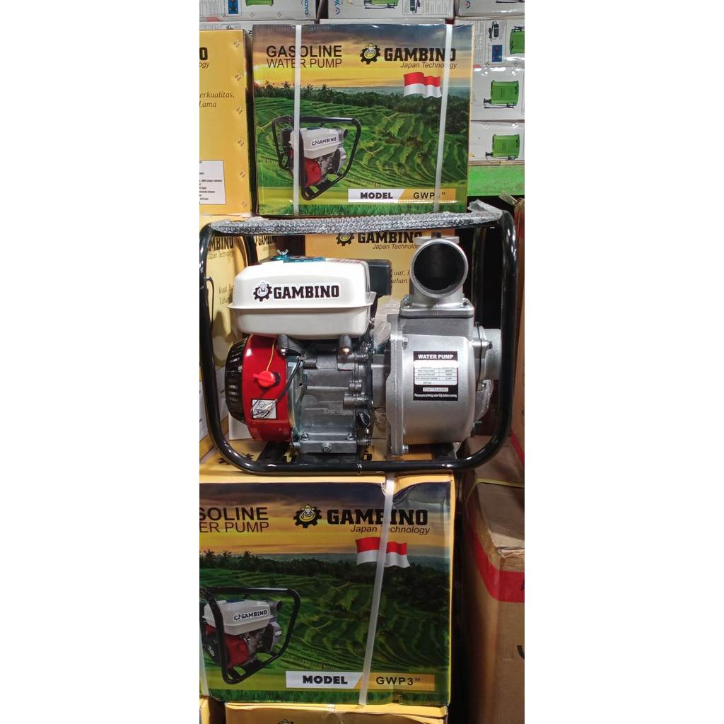 mesin pompa alkon 3inch / pompa alkon 3in merek gambino jepang tecnologi/ gambino GWP 3INCH