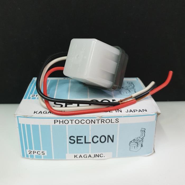 SENSOR CAHAYA PHOTOCELL 6A SELCON (HARGA SATUAN)