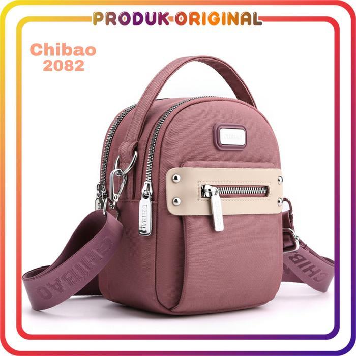 Aerostreet.Shoes - Chibao - Tas Selempang Chibao 2082 Nilon Waterproof Tas Selempang Wanita Original