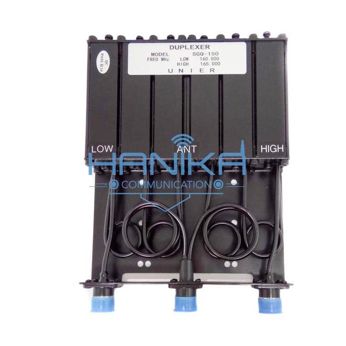 UNIER DUPLEXER VHF 165-170MHZ ORI BARU 1 ANTENNA REPEATER RADIO RIG
