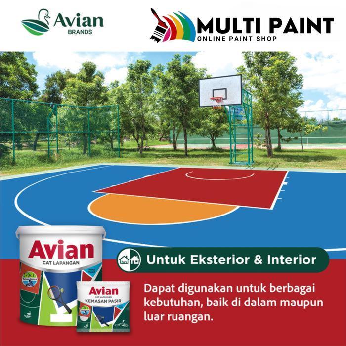 AVIAN CAT LAPANGAN 25KG AVIAN CAT LAPANGAN INDOOR & OUTDOOR 25KG AVIAN CAT LAPANGAN OLAHRAGA