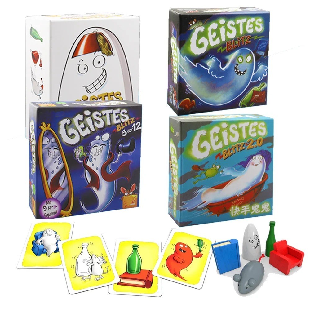 Geistes Blitz 1,2,3,4 Ghost Blitz Geistesblitz Zoch Verlag Ghost Blitz Board Game Family Game Card