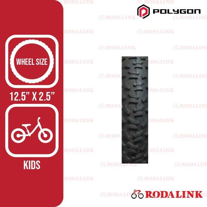 Stok Baru Polygon Ban Sepeda Anak 12 1/2" x 2 1/4"