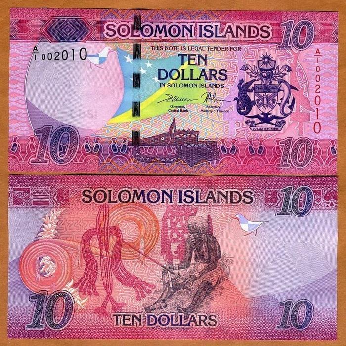 Solomon Islands 10 Dollars 2017 Hybrid