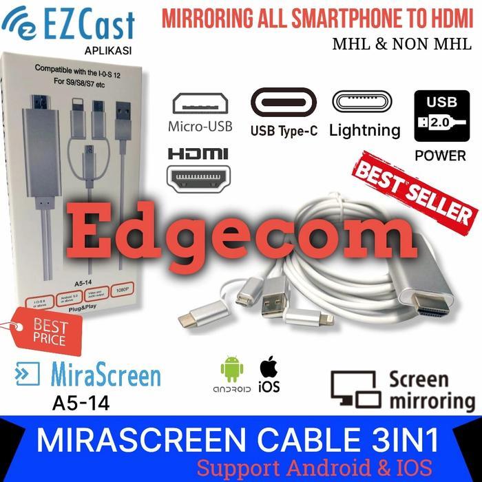 Kabel Mirascreen Hdtv To Hdmi