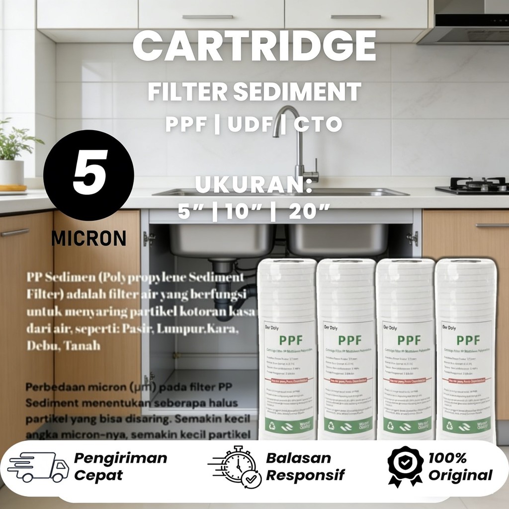 CATRIDGE FILTER AIR / NANO FILTER / SEDIMEN FILTER AIR NANO FILTER 10" / CATRIDGE FILTER AIR 10" / N