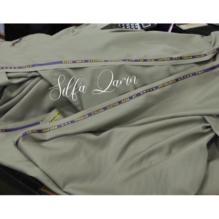 Kain Seragam Pns Semi Wool / Bahan Seragam Pemda Dki