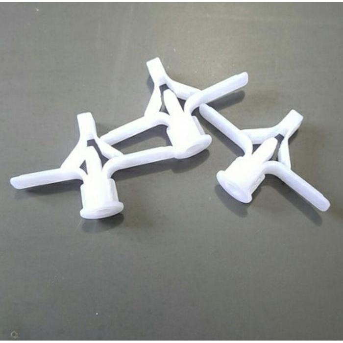 Fisher gipsum Nylon / Nylon Toggle Gypsum Pengencang Skrup 5cm Butterfly AirCraft Model Pesawat Kupu