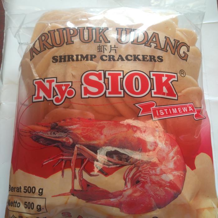 KRUPUK UDANG NY SIOK OVAL