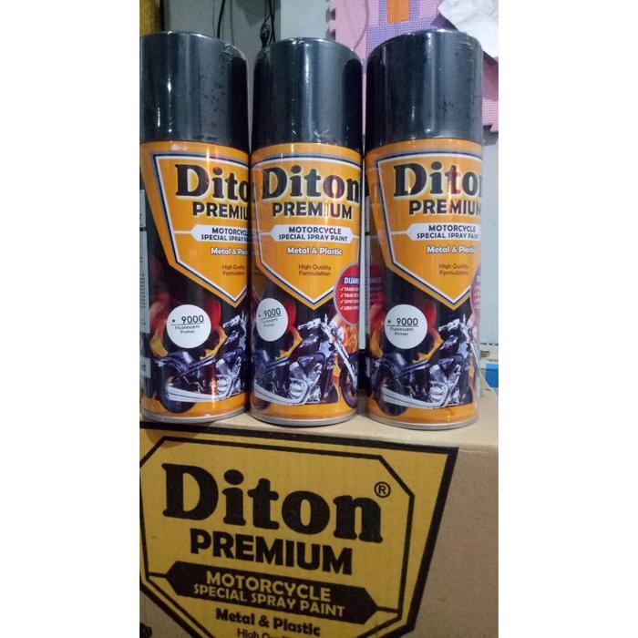 Pilok Pilox Diton Premium 9000 Fluorescent Primer 400Cc Epoxy Putih Epoxy Stabilo Primer Putih Cat