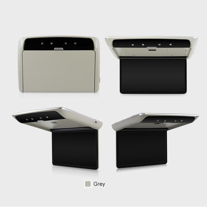 RAMADHAN SALE Tv plafon mobil / Roof 14" IPS Screen Android System HDMI, USB & MMC - Abu-abu