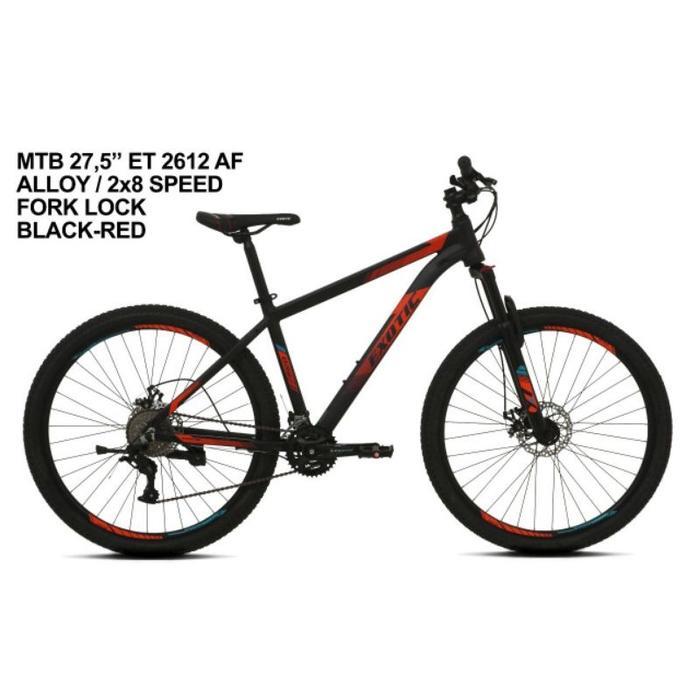 Sepeda MTB 27,5 Exotic 2612 AF Alloy ForkLock / Sepeda Gunung 27,5 Exotic 2612 AF Alloy ForkLock