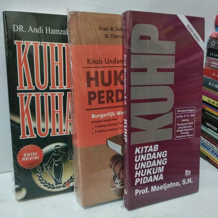 KUHP&KUHAP KUHPERDATA KUHP 3 BUKU
