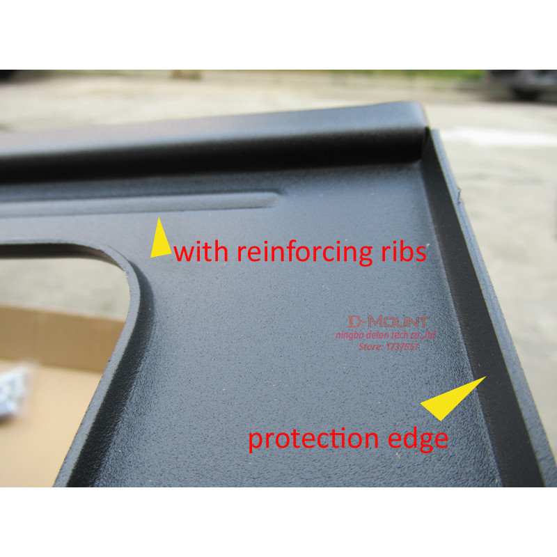 (NEW)DL-D-A64L 60kg 70" 65" 600x400 retractable heavy duty swing double arm lcd bracket swing tv