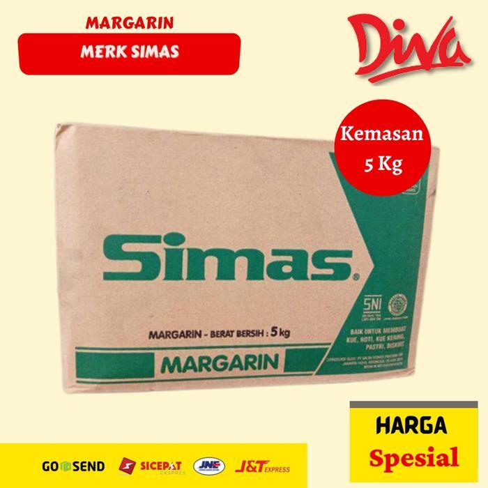 [5kg] Margarin Simas / Mentega Simas 1 Dus