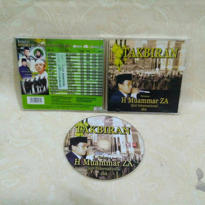 DISKON CD - H. MUAMMAR ZA takbiran READY STOCK