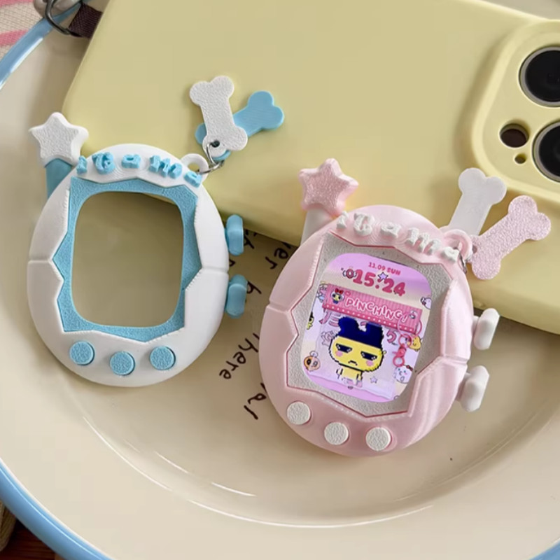 Tamagotchi Three Dimensional Cute Protective Case Suitable For Applewatch11 Apple Watch