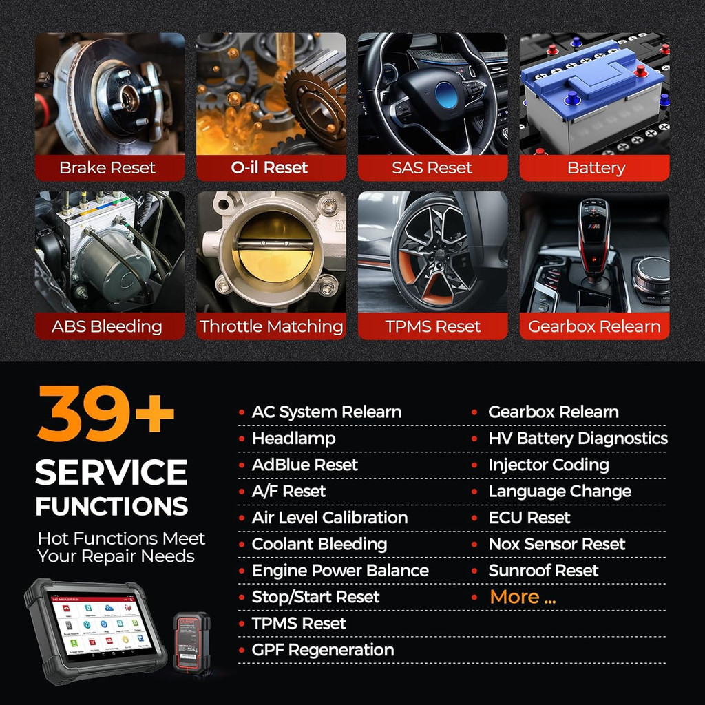 2025 LAUNCH X431 IMMO PLUS Car Diagnostic Scanner with X-PROG 3 Key Programming Tools All System
