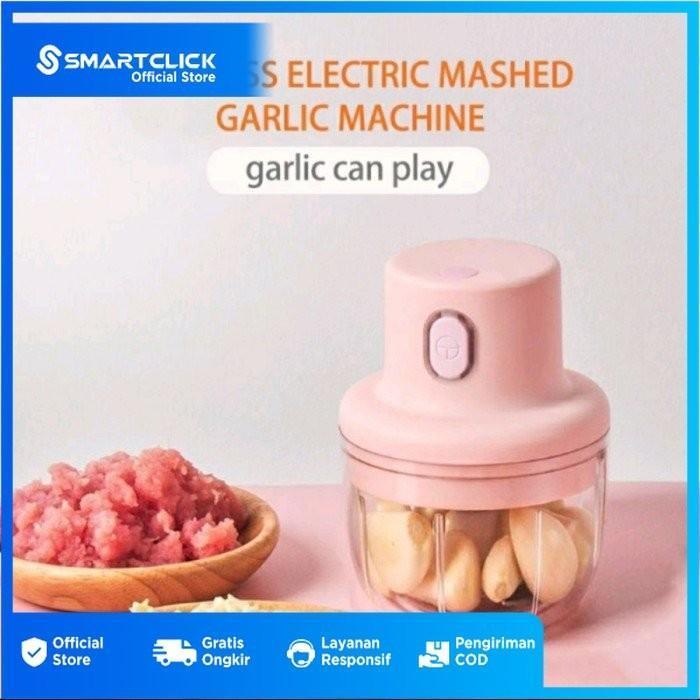 Philips - Chopper Mini Blender Portable Electric Usb Charge 250Ml High Capacity Biru Kabel