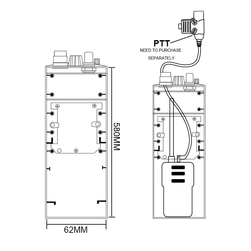 WADSN Tactical Military Softair Army Radio PRC-148 PRC 152 Dummy Radio Case Antenna Package Talkie