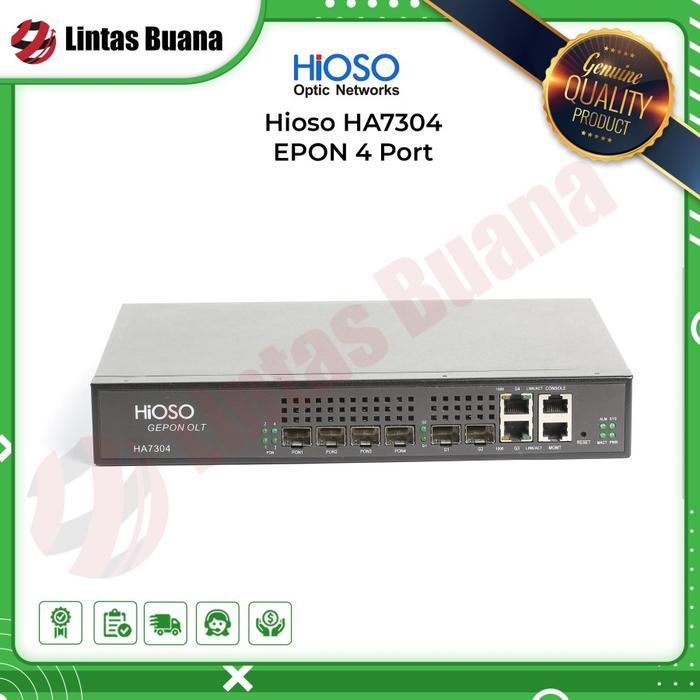 Terlaris Best Quality 100% Original Hioso Ha7304 4Pon Epon Olt Ha 7304 Standalone