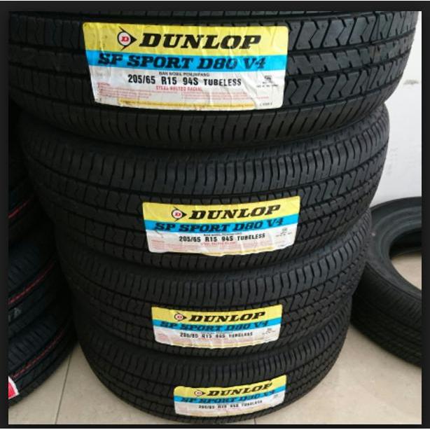 Ban Mobil Dunlop 205/65 R15 D80V4 ban mobil innova Dunlop - 69074 -