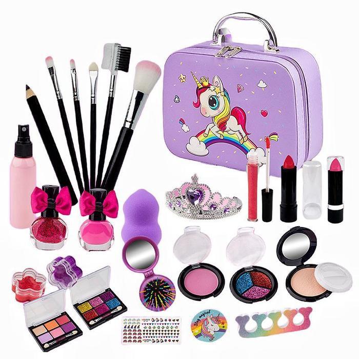 NODIA Beauty Fashion Set Mainan Anak Perempuan Alat Make Up Set Make Up Anak