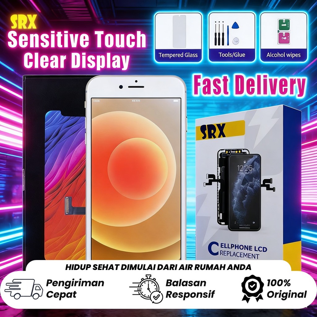 LCD IP 7 Plus Fullset LCD Touchscreen Original / LCD IPHONE 7 PLUS ORIGINAL 100%