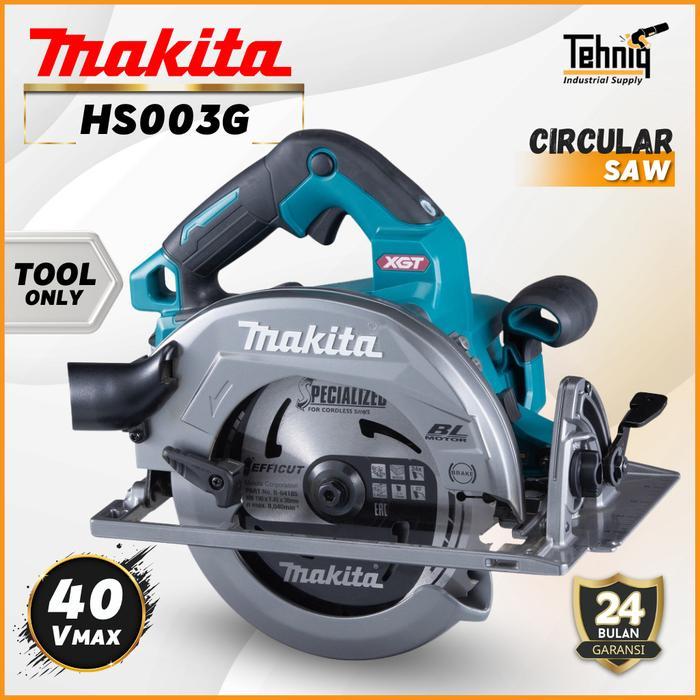 MAKITA HS003GZ Mesin Circular Saw Baterai Brushless / Makita HS003GZ Cordless Circular Saw 40V XGT U