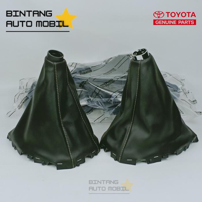 Sarung Perseneling Manual Innova Reborn Original/ Cover Shift Knob Manual Innova Reborn Ori