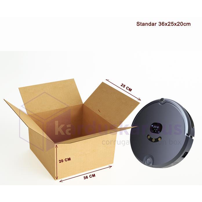KARDUS BOX KARTON PACKING ( 36 x 25 x 20 ) POLOS BARU