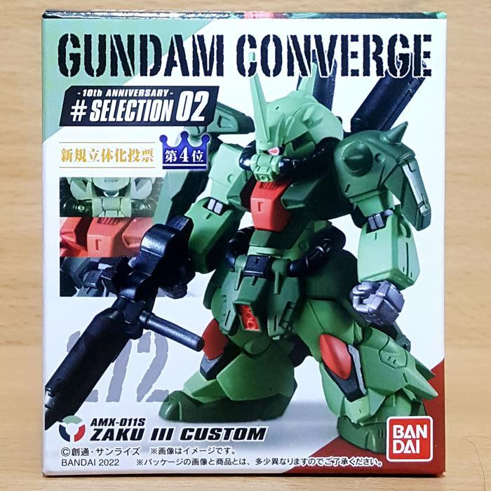 Ready FW GUNDAM CONVERGE #SELECTION 02 [ZZ] #272 AMX-011S Zaku III Custom