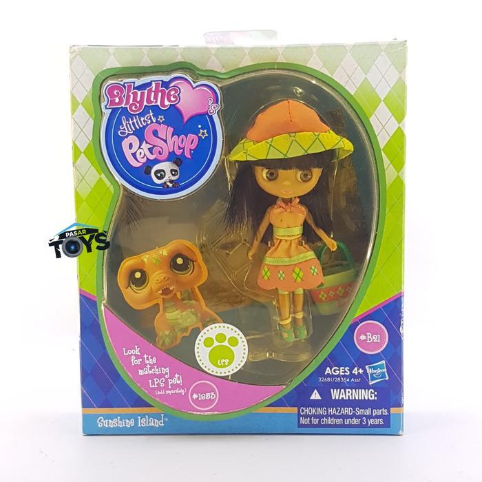 Ready Blythe Littlest Pet Shop Doll And Pts Sunshine Island Hasbro Vintage Original