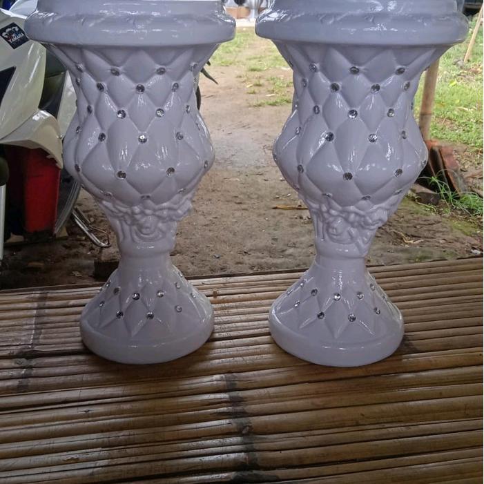 pot dekorasi Bunga pelaminan dekorasi wedding dan catering