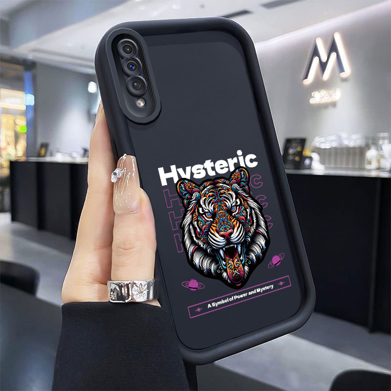 Casing Hp untuk Samsung Galaxy A50 A50s A30s Case Harimau Awan Keberuntungan Kasing silikon Cesing B