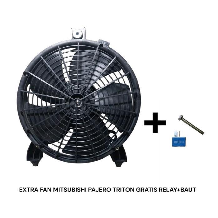 Kipas Motor Extra Fan Ac Mitsubishi Pajero Sport Pajero Exceed Pajero Dakar Strada Triton Gratis