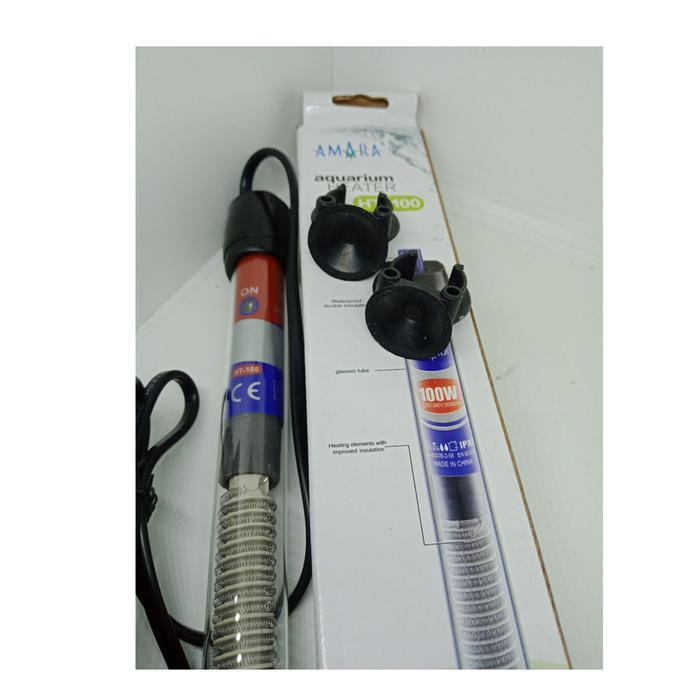 Heater Aquarium Aquascape / Heater Amara 100W / Pemanas Air Aquarium