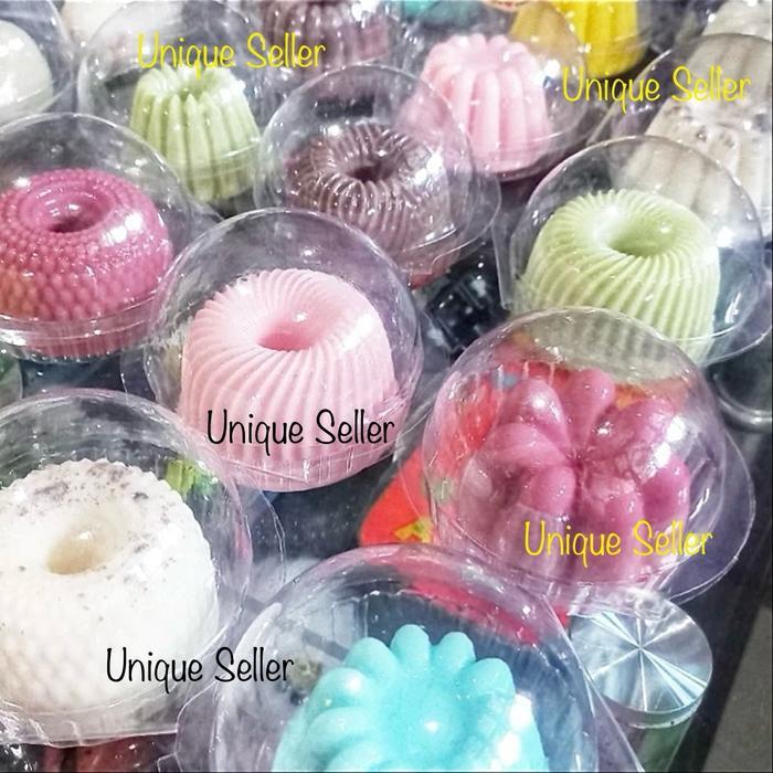 WINARTOTOK [ISI50] MIKA BLACKFOREST KECIL 8.5 CM TINGGI 7 CM / KOTAK KUE MOCHI PUDING MUFFIN CAKE