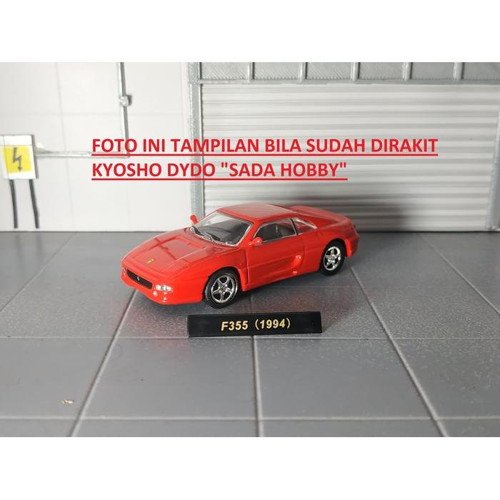 Dydo Kyosho Diecast 1/64 Ferrari F355 1994 Merah