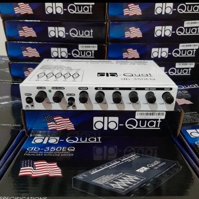parametrik audio mobil equalizer parametrik db Quat 340EQ