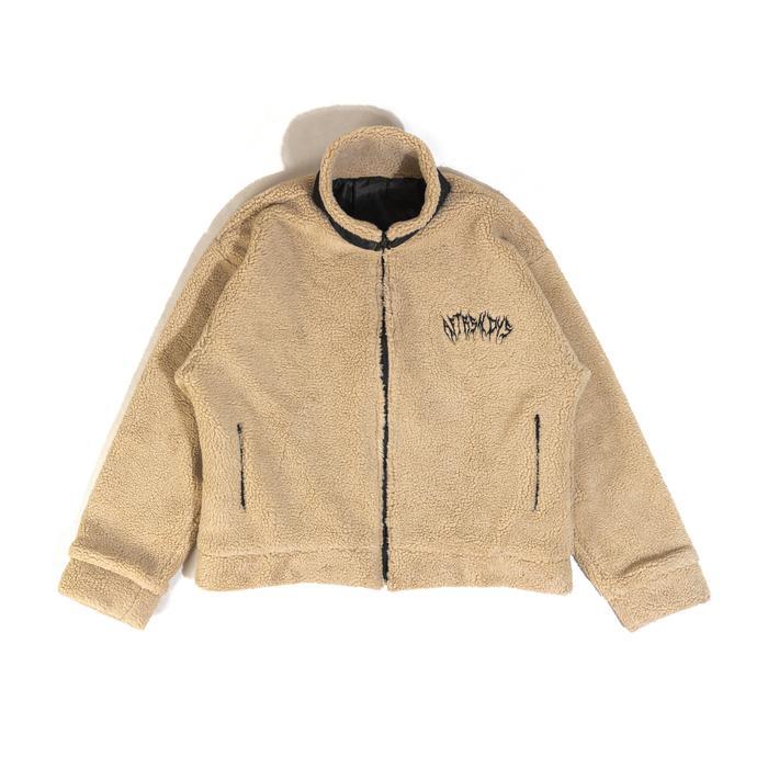 SHERPA JACKET YELLOWIN CREAM AFTERSUNDAYS