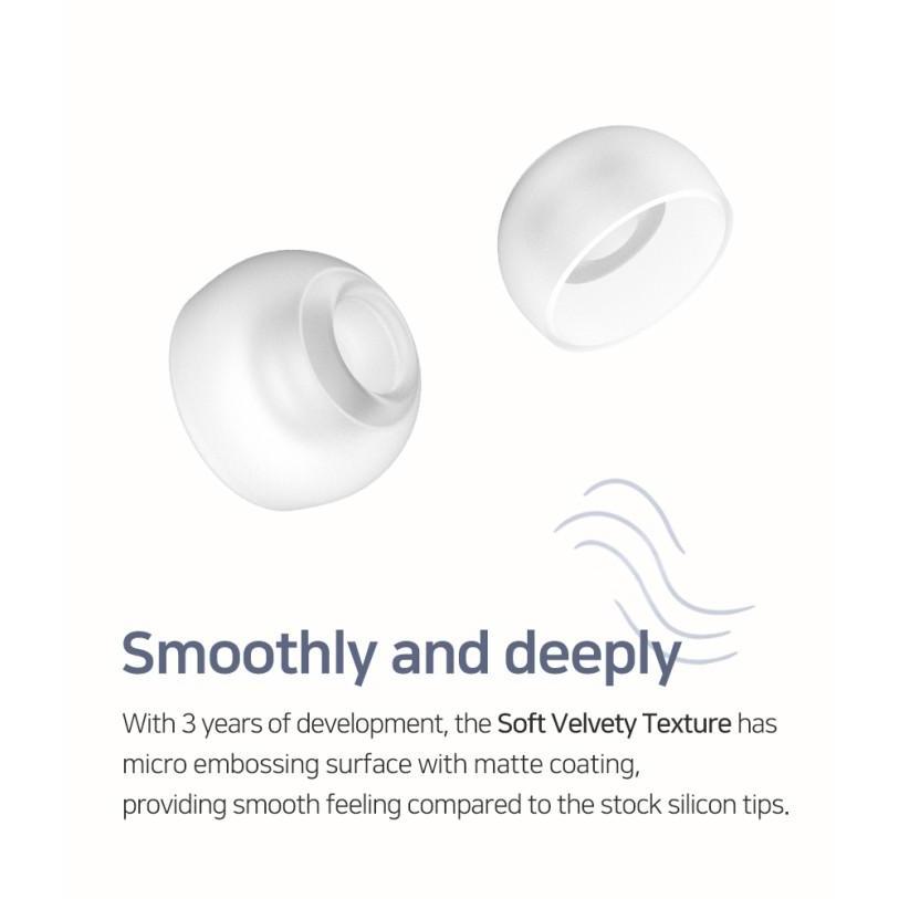 DIVINUS VELVET Eartips For TWS Ultra Smooth Silicone Eartips