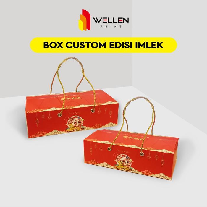 WELLEN PRINT - Cetak Kotak Packaging Hampers Imlek Box Kemasan Print Custom Motif CNY