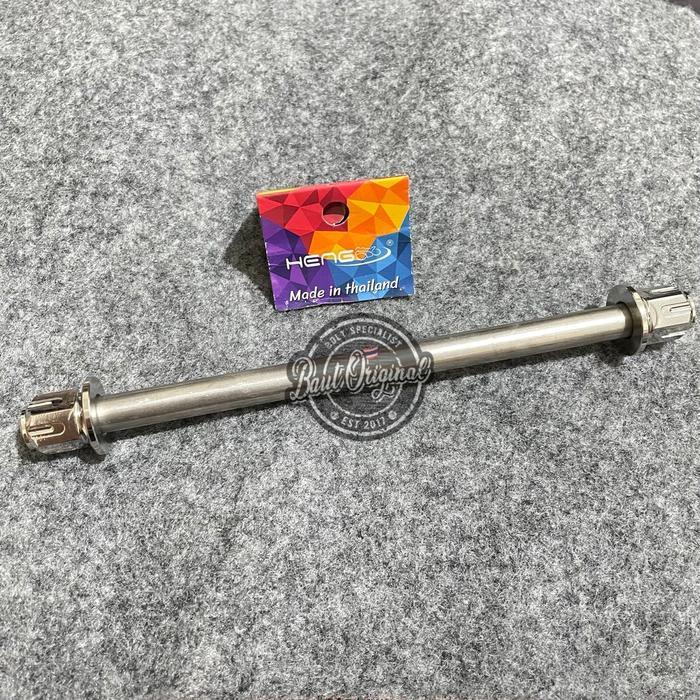 As Roda Depan Honda Scoopy Ring 12 Pcx 2018 Stainless Silver Heng