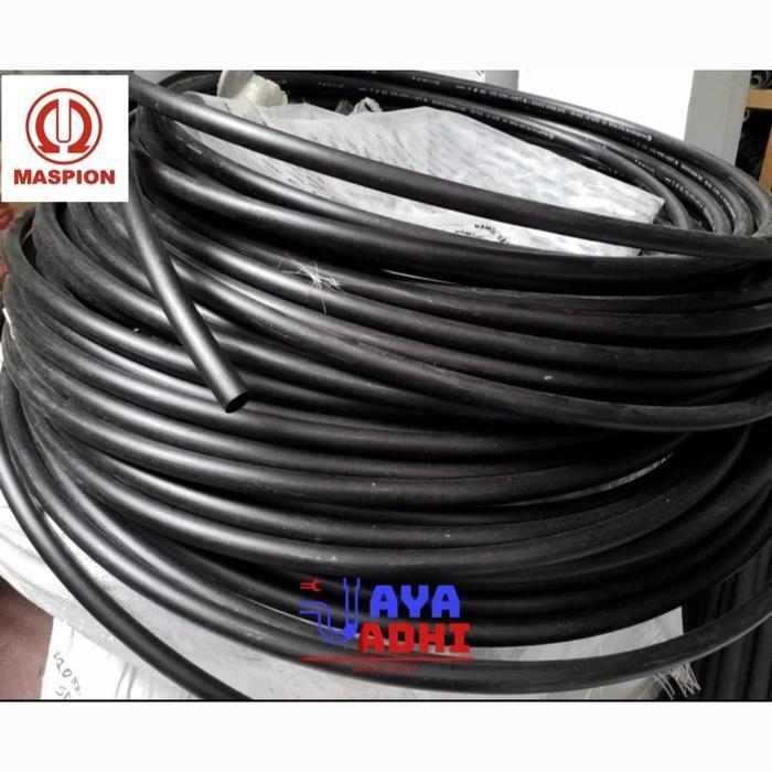 Pipa HDPE 3/4" Maspion ECER PER METER / PN10 - 25mm 0,5dim PDAM Air Bersih Irigasi warna hitam
